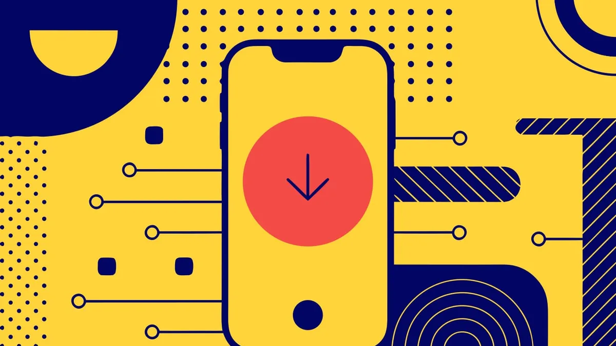 Abstract flat-vector editorial illustration for "Firebase Sunsets Extensions, Its Third Wind-Down This Year"