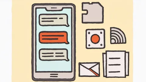 Hand-drawn editorial illustration for "Firebase Phone Number Verification Adds 10 Carriers, Six on Vodafone"