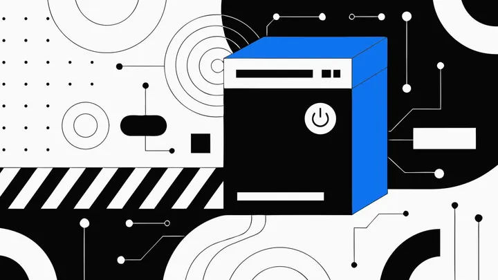Abstract flat-vector editorial illustration for "Supabase Turns Off Connection Logging by Default, No Opt-In"