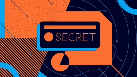 Abstract flat-vector editorial illustration for "Vercel Stops Printing Your Secrets Into Build Logs"