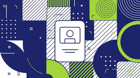 Abstract flat-vector editorial illustration for "Vercel Puts Internal Apps and AI Agents Behind Your Identity Provider"